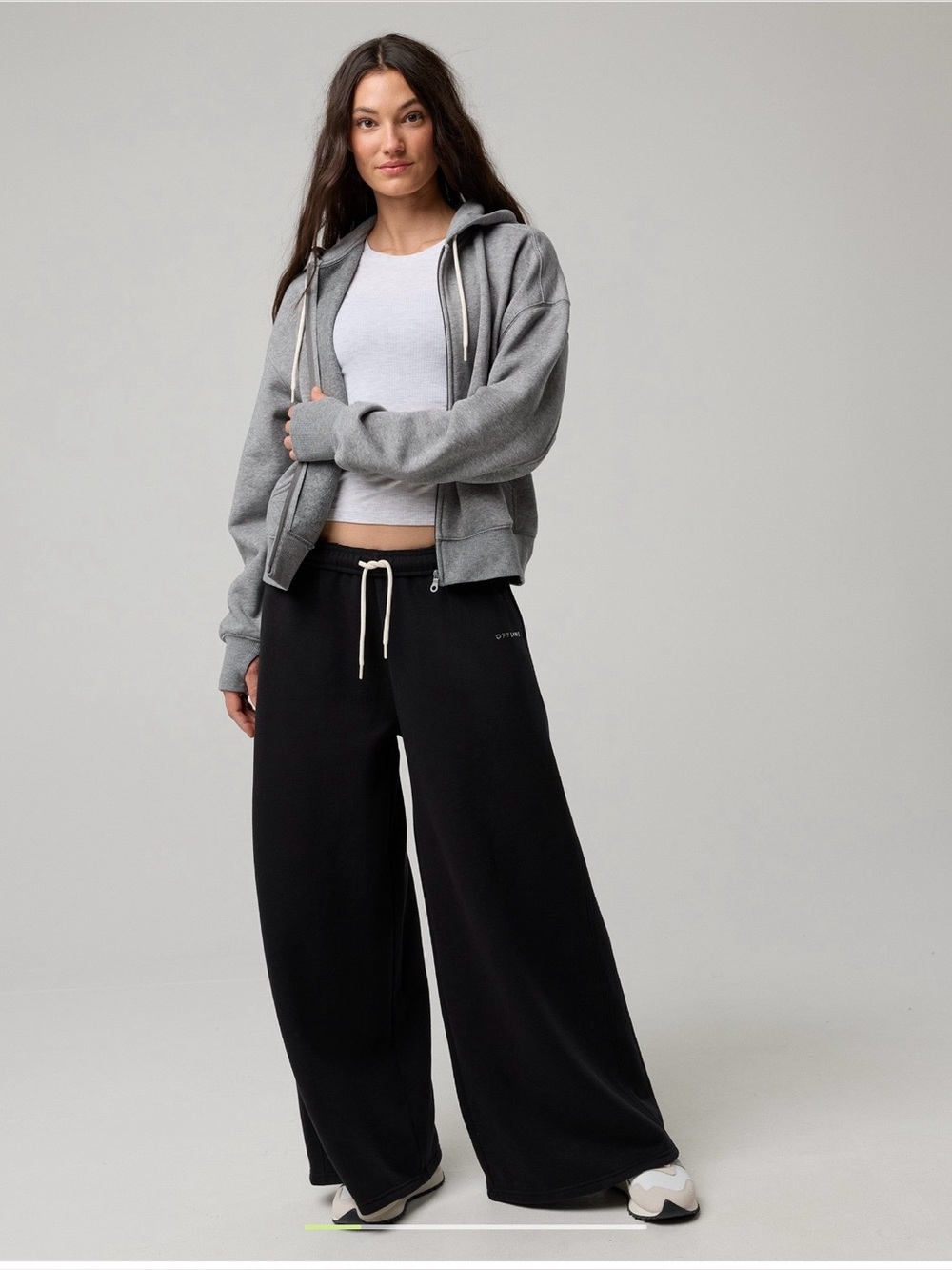 aerie cloud fleece trouser